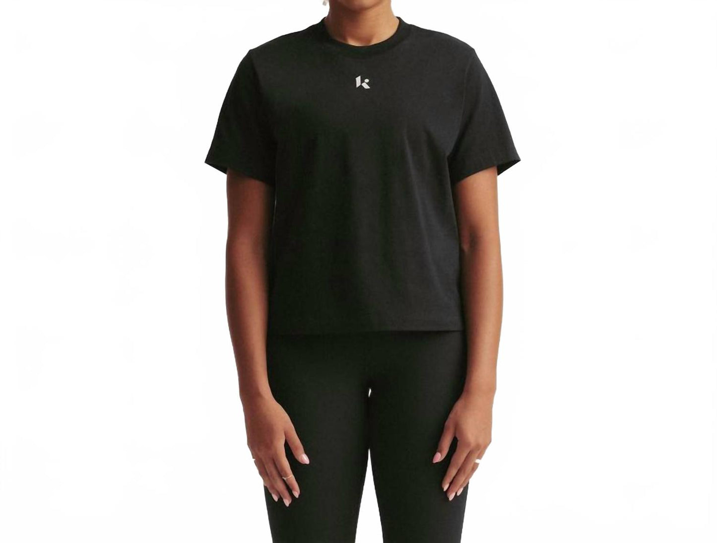Camiseta de mujer color negro