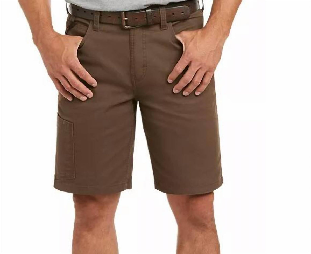 Short de hombre color café