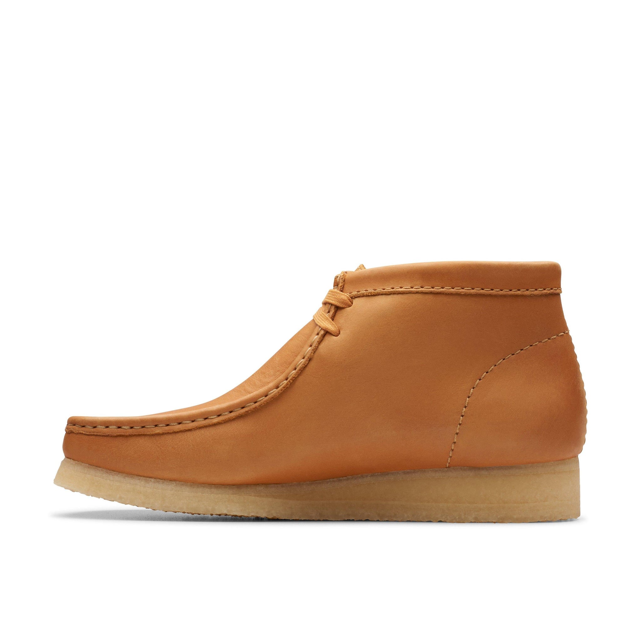 Botas de cuero color café