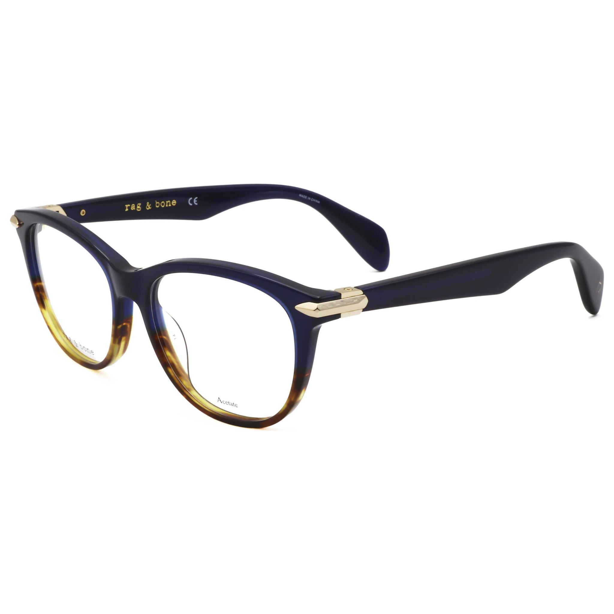 Montura para gafas de mujer 51 mm color azul