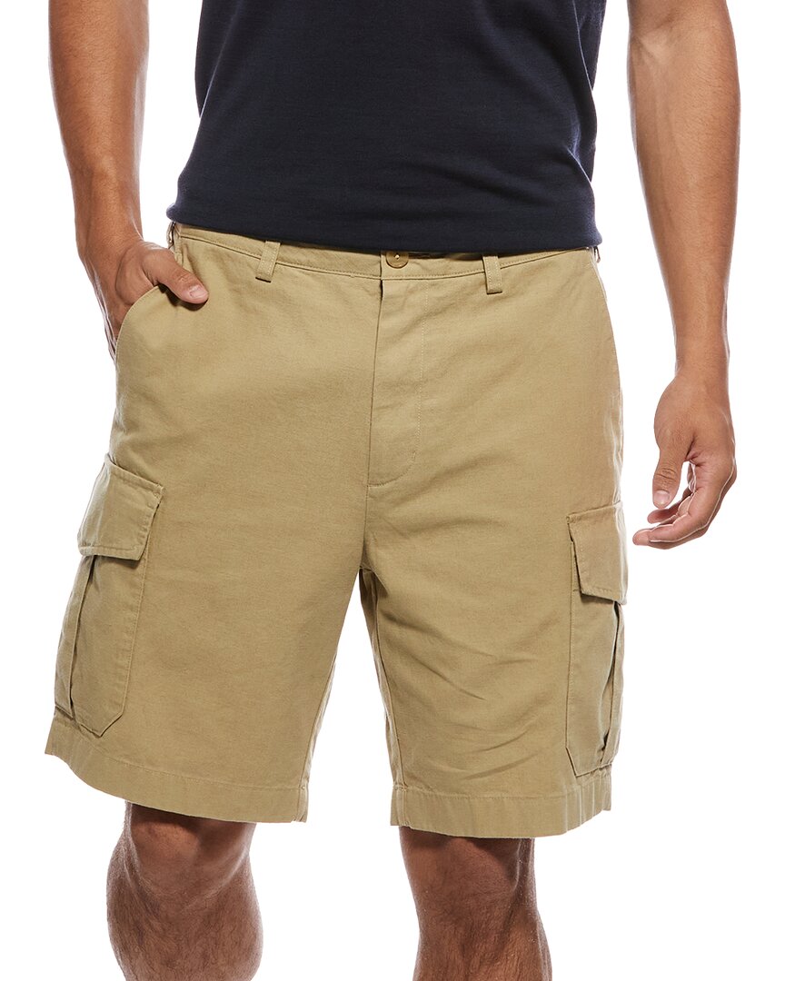 Short de mezcla de lino