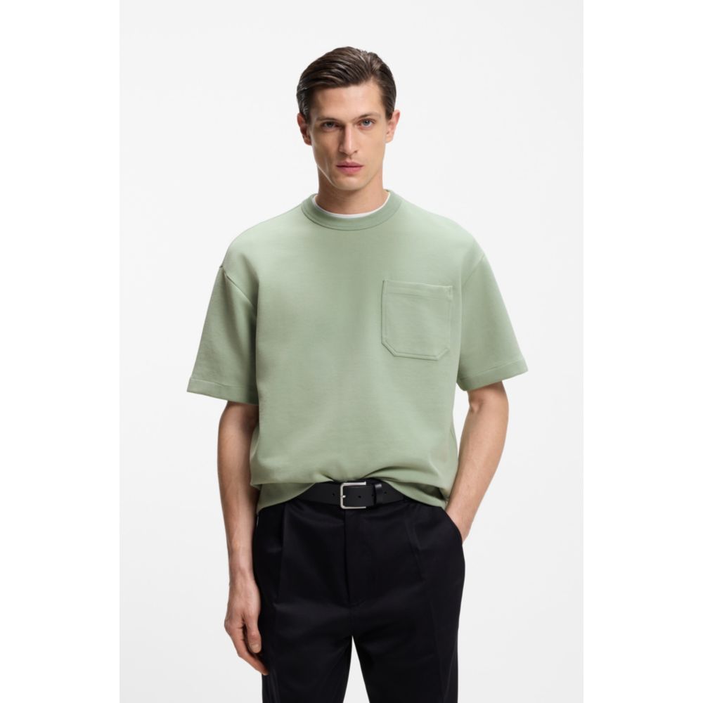 Camiseta de mezcla de algodón