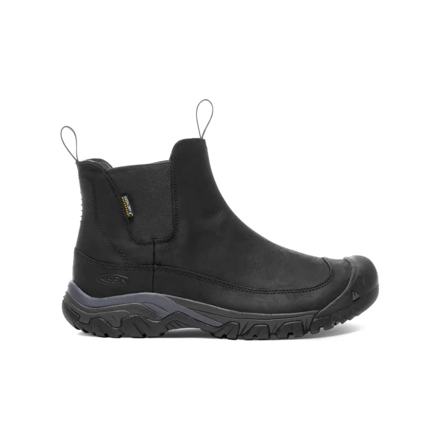 Botas de hombre impermeables color negro