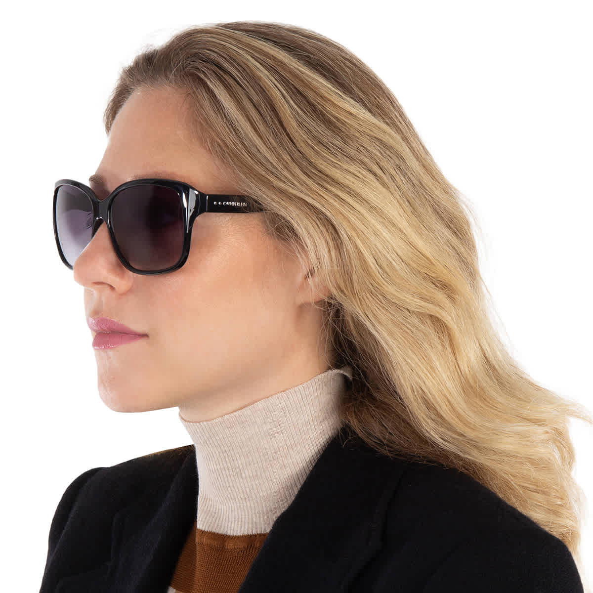 Gafas de sol de mujer de montura cuadrada color gris