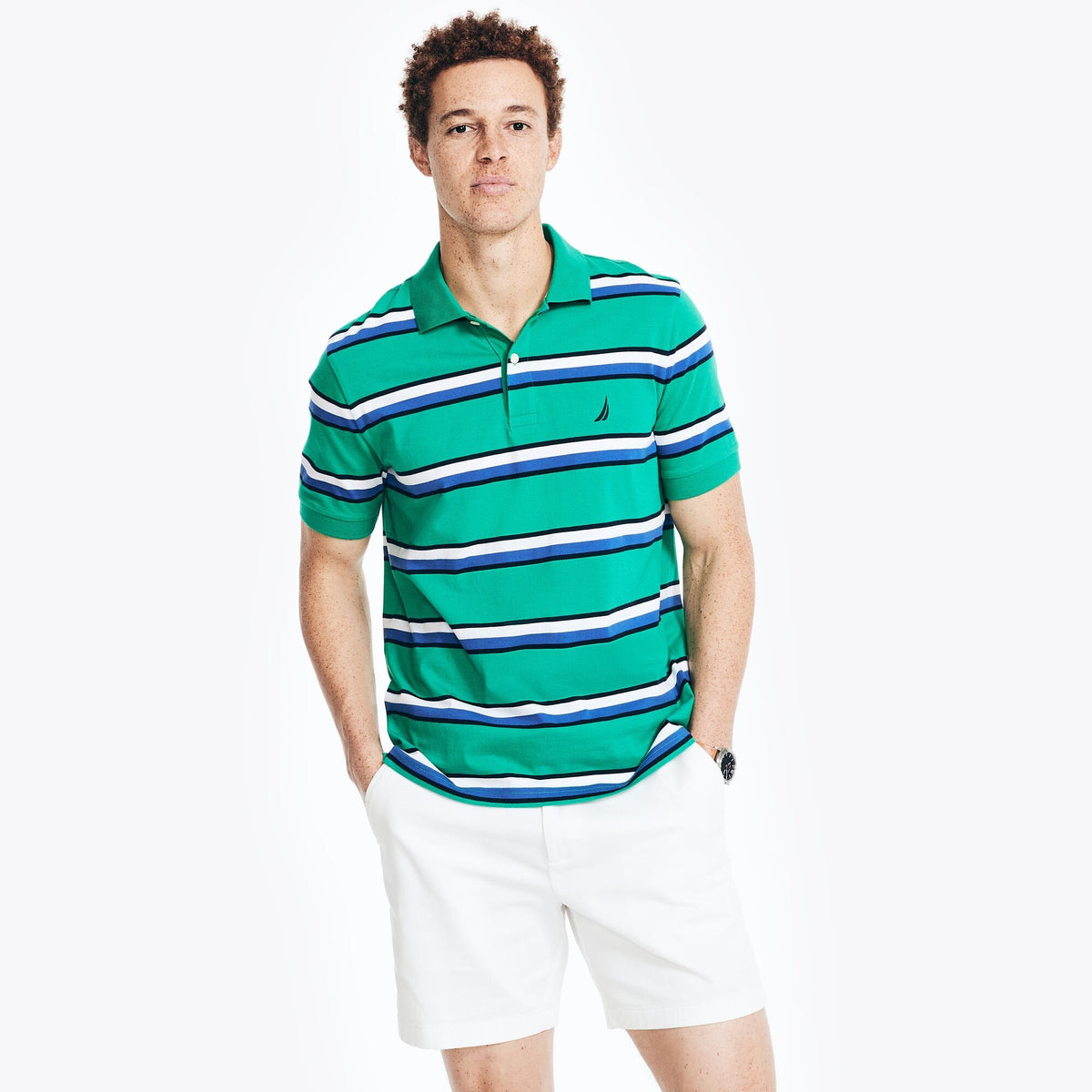 Polo a rayas