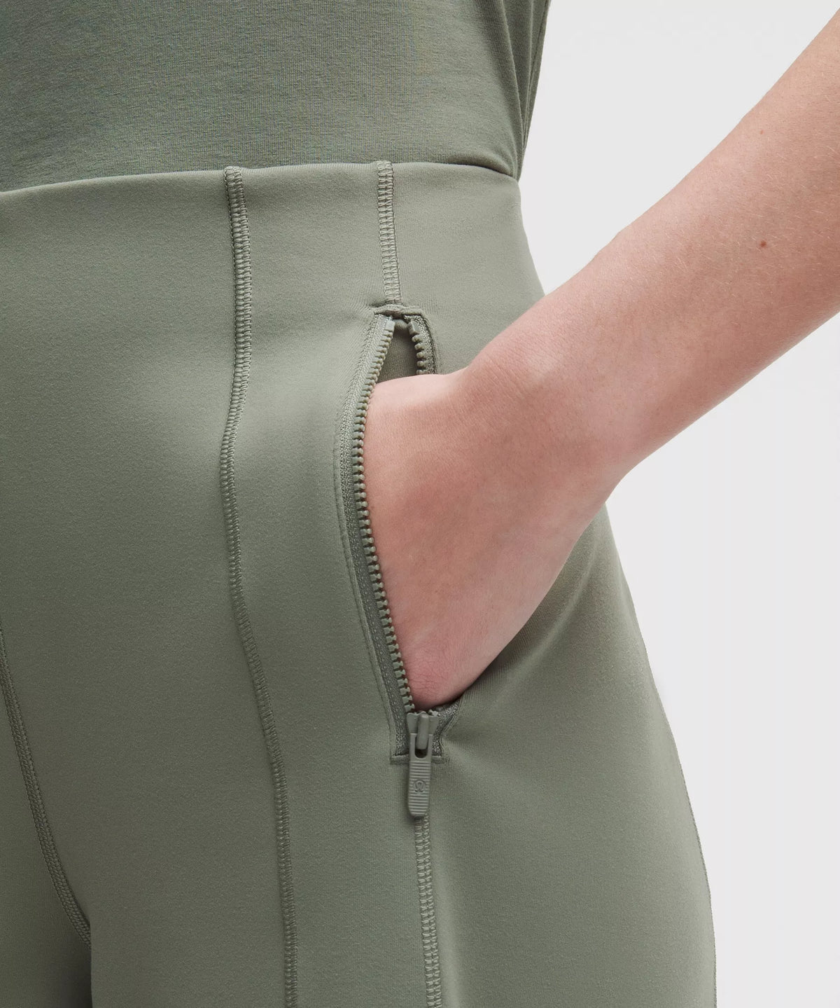Pantalón de pierna ancha de tiro alto