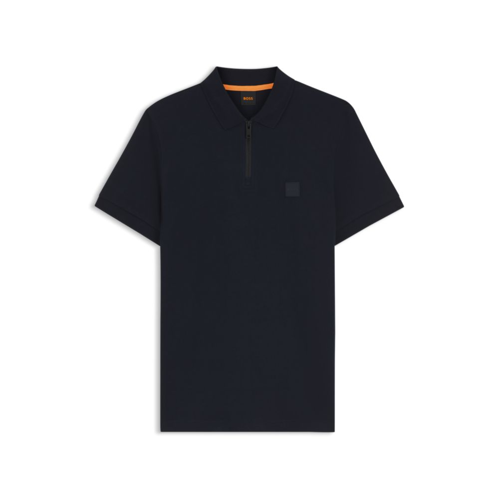 Polo de algodón de corte ajustado