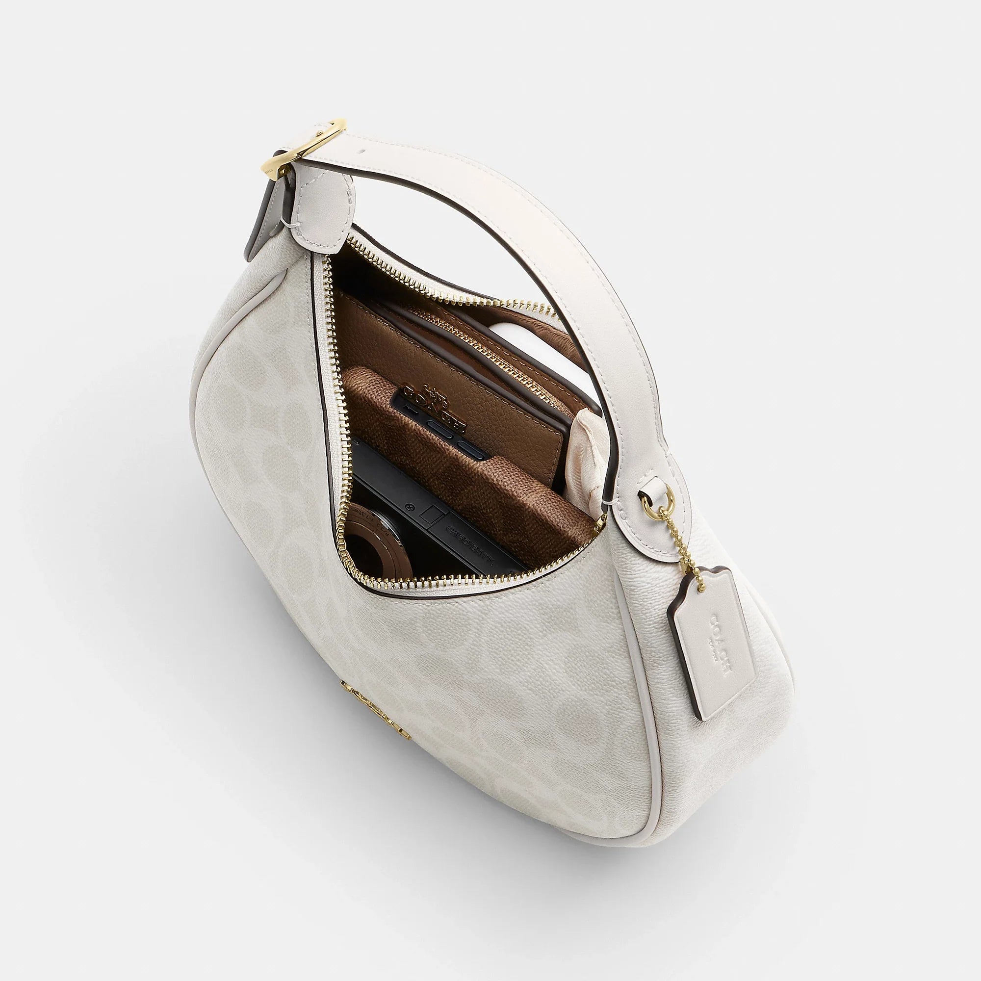 Bolso de hombro de lona