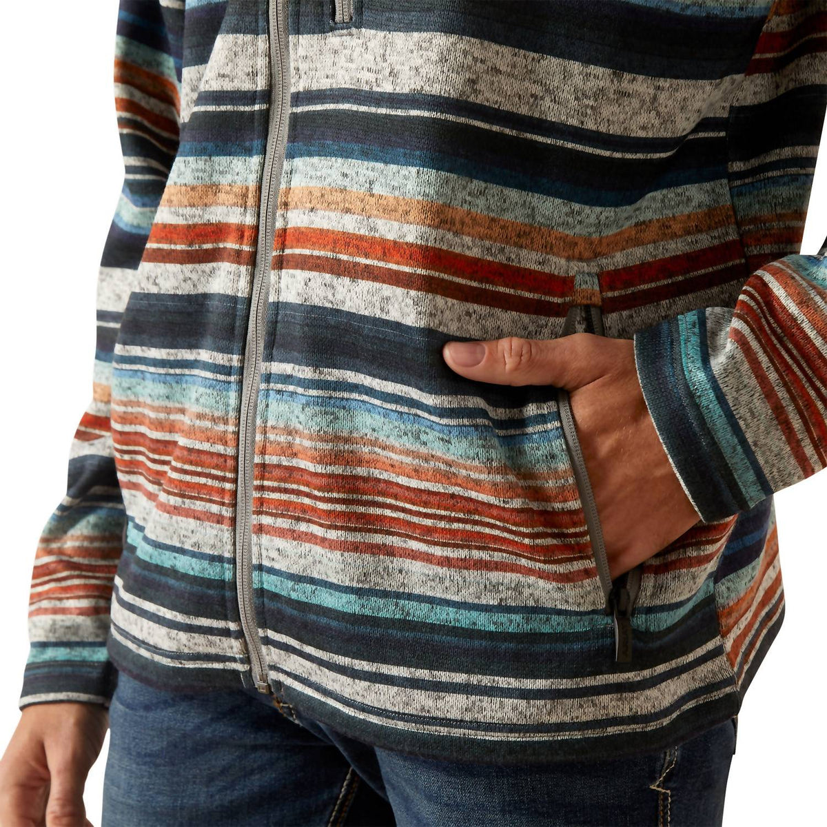 Chaqueta de hombre color gris