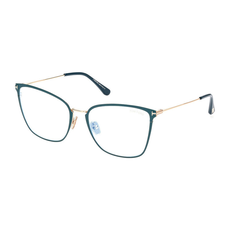 Gafas 56 mm color azul y dorado y turquesa