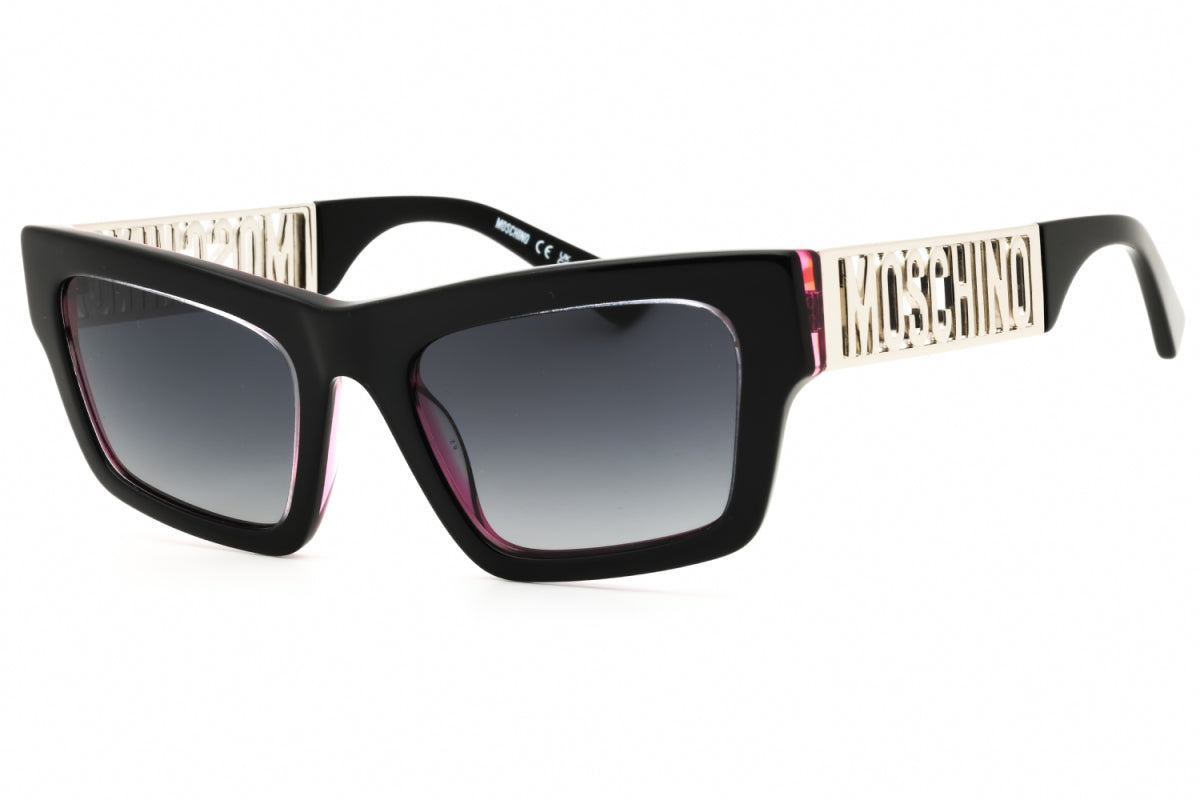 Gafas color gris oscuro y gris y rosado