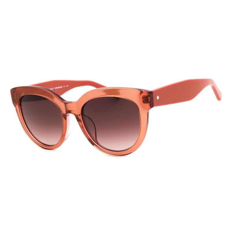 Gafas color café y rosado