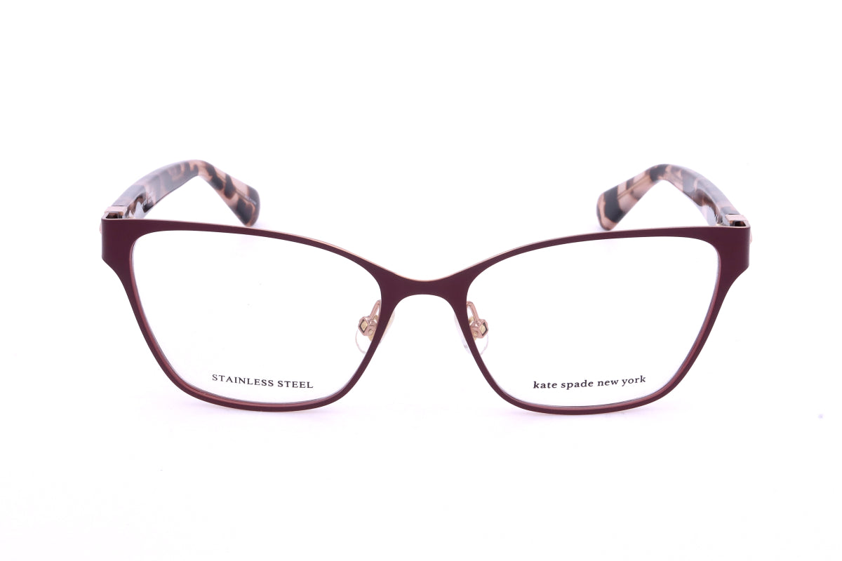Gafas 52 mm color oro rosa y rojo