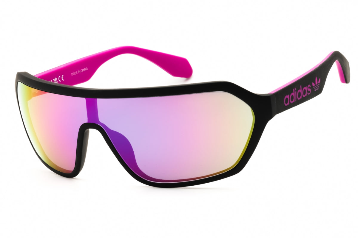 Gafas color negro y vinotinto