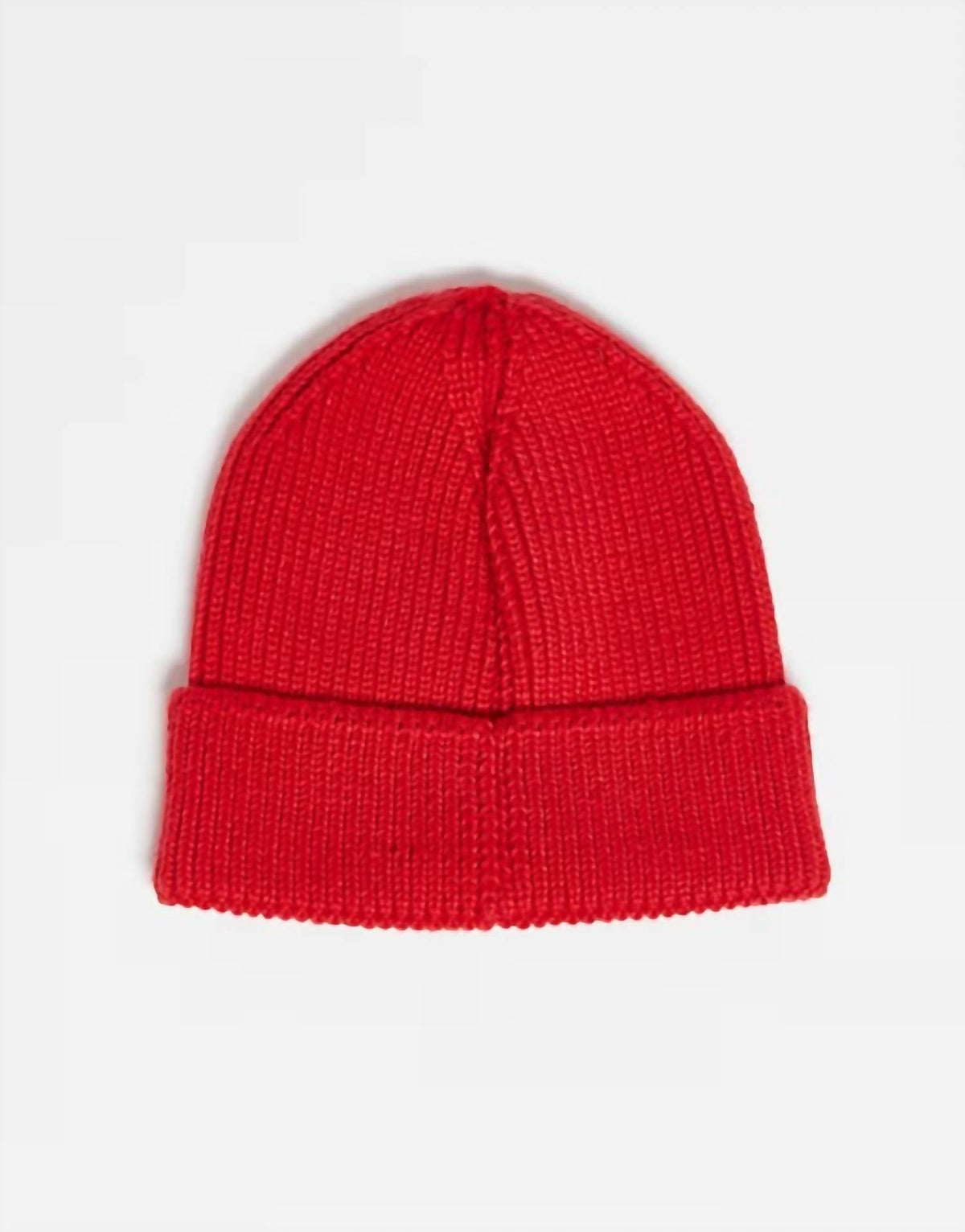 Gorro tejido unisex color rojo