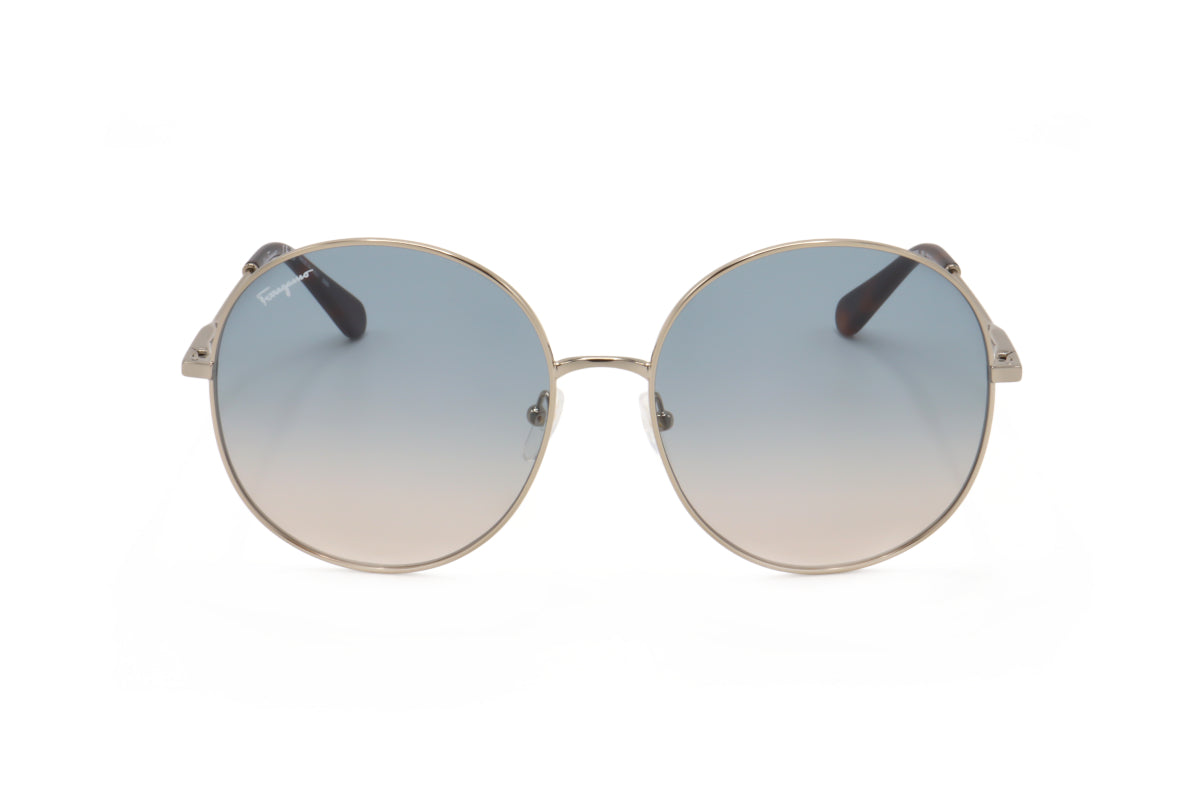 Gafas color oro rosa y azul