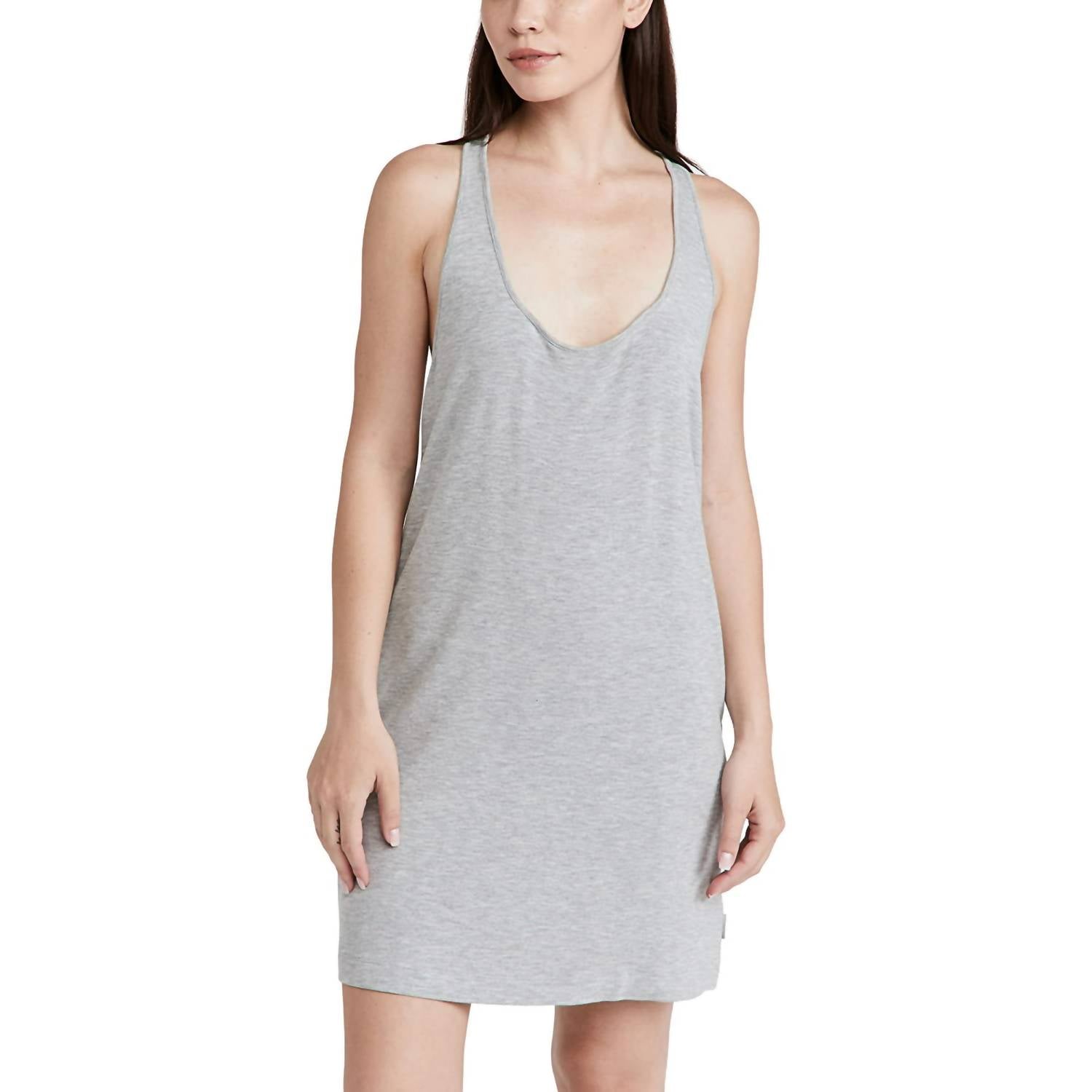 Camisón con tejido acanalado