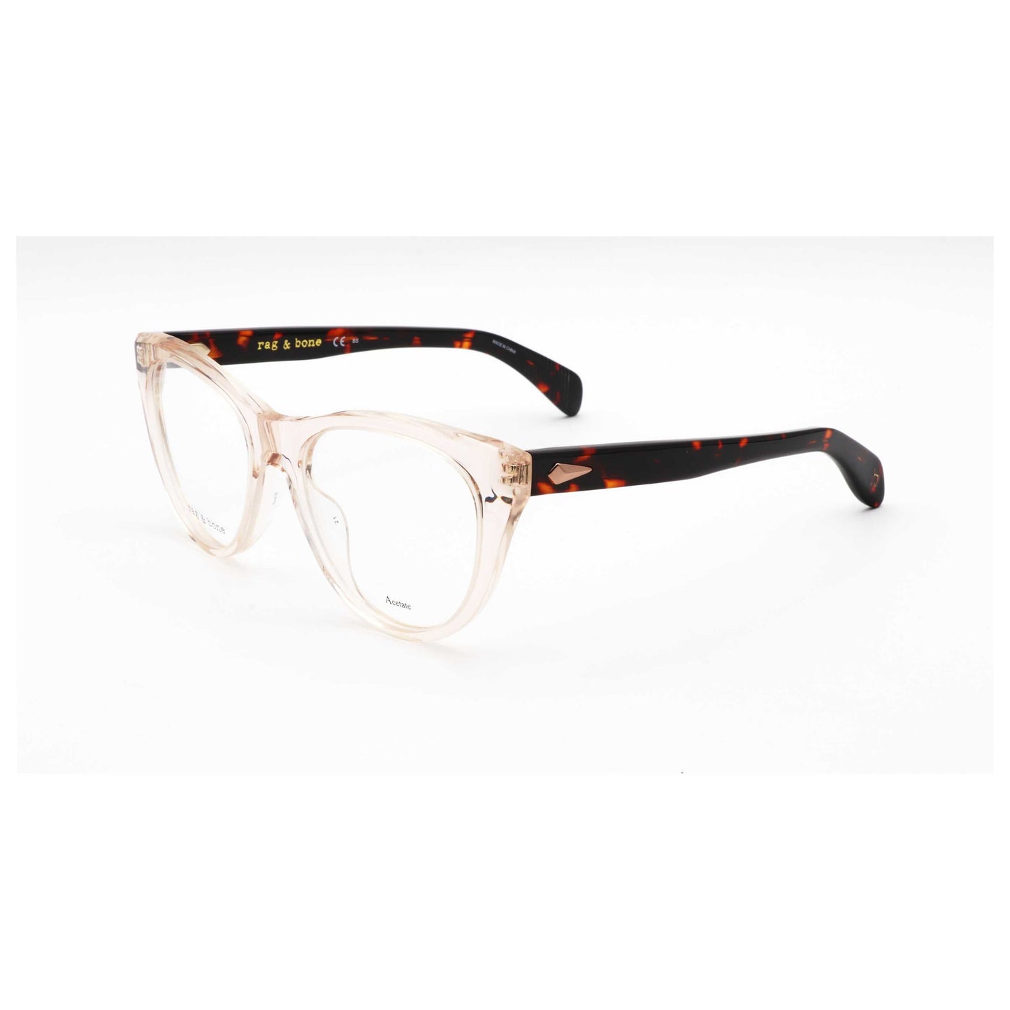 Montura para gafas de mujer 51 mm color rosado
