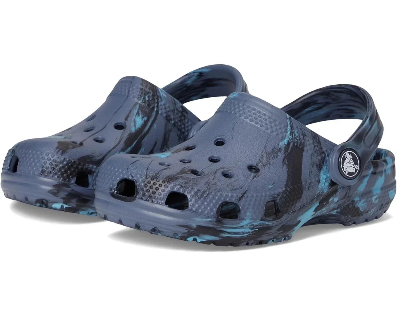 Zuecos infantil color azul marino