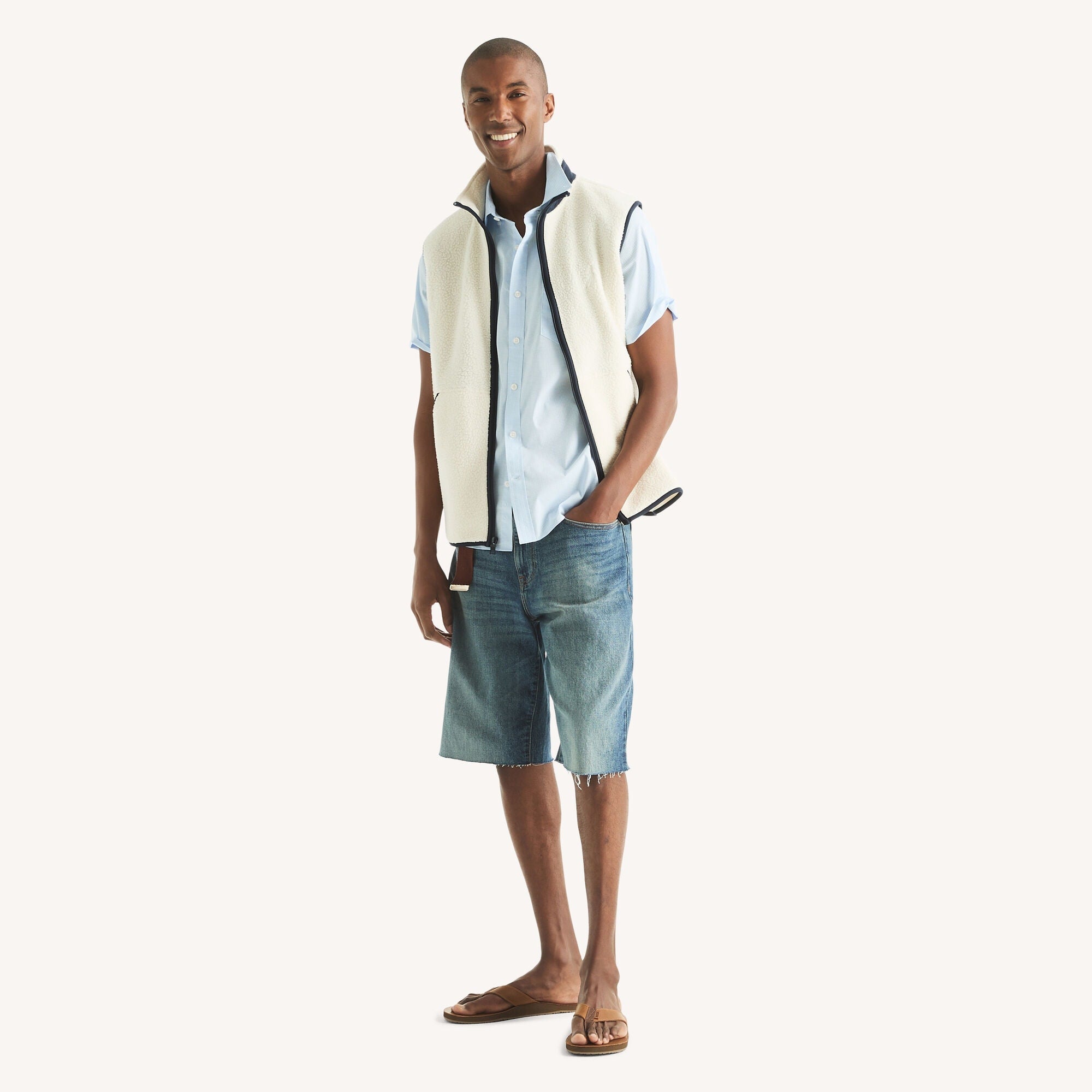 Camisa de hombre a cuadros