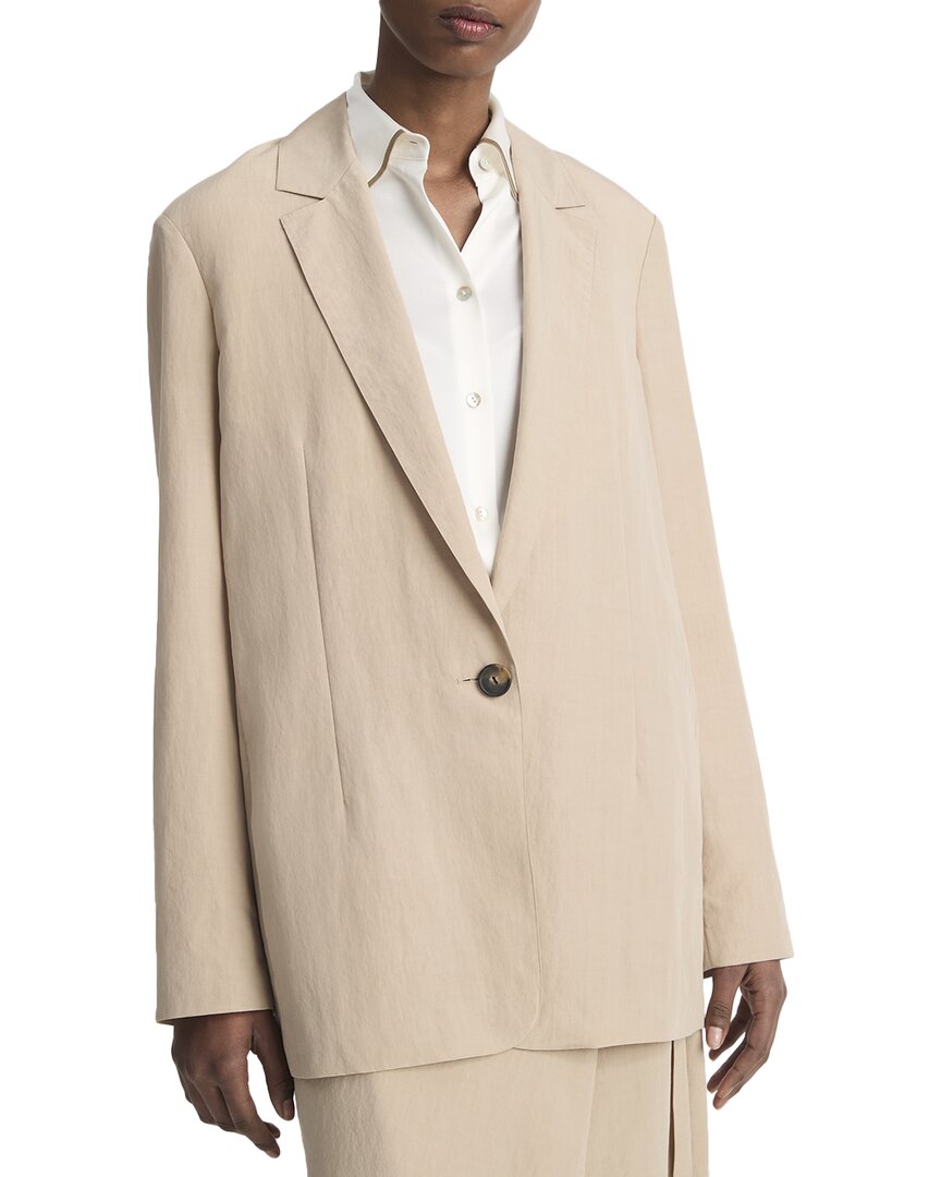 Blazer de mezcla de lana