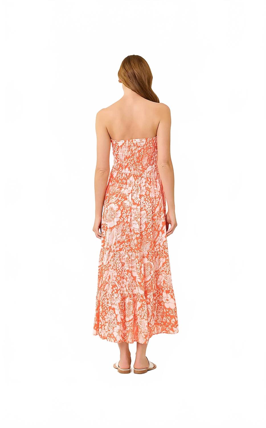 Vestido color naranja