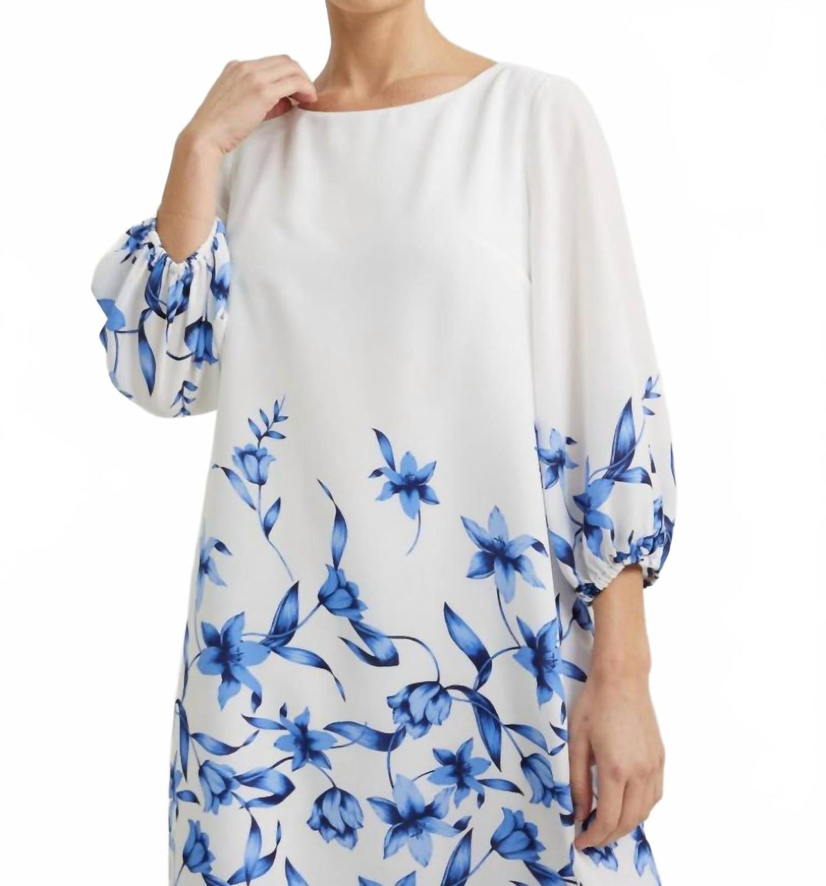 Vestido con estampado floral