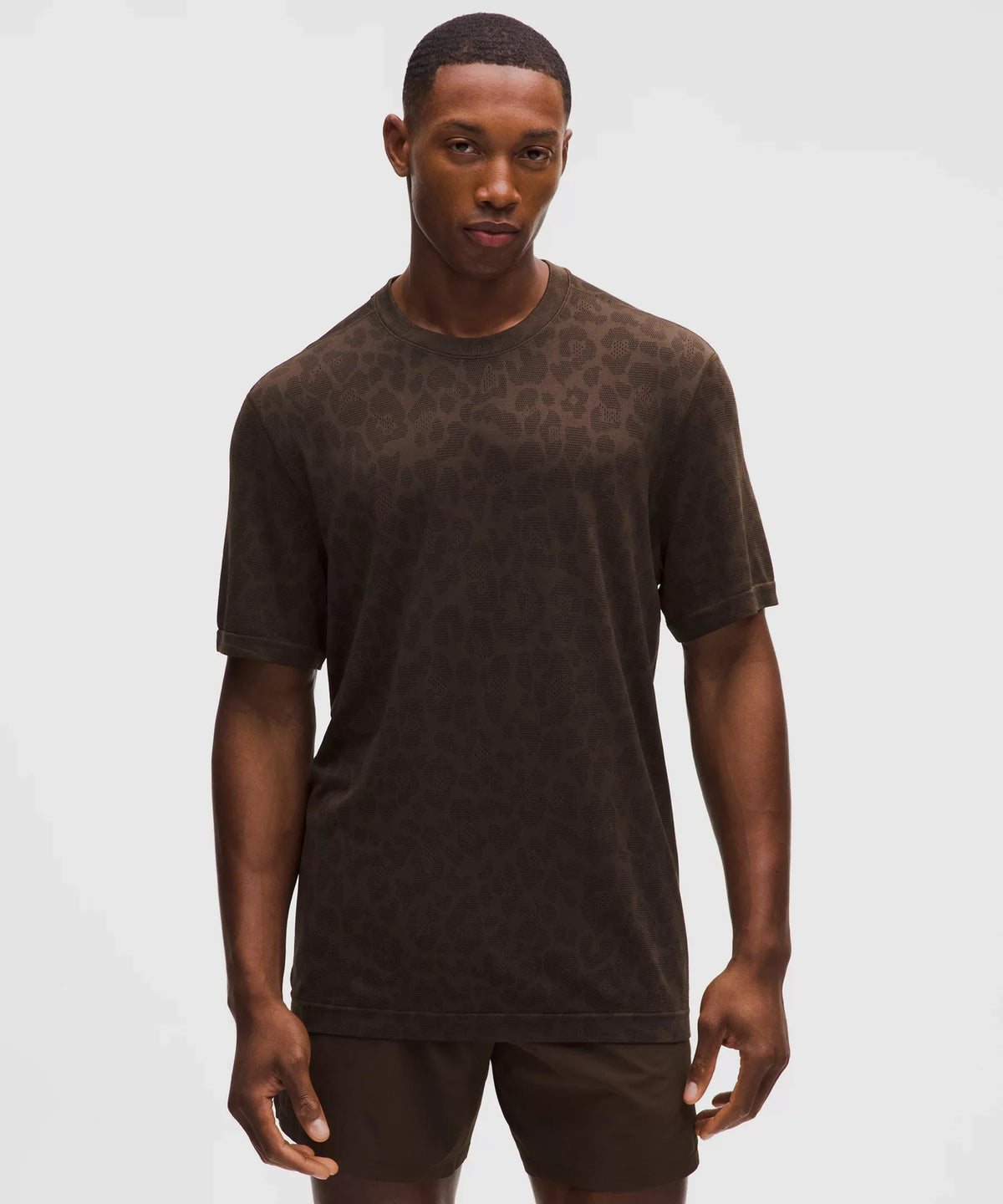 Camisa de manga corta de corte amplio