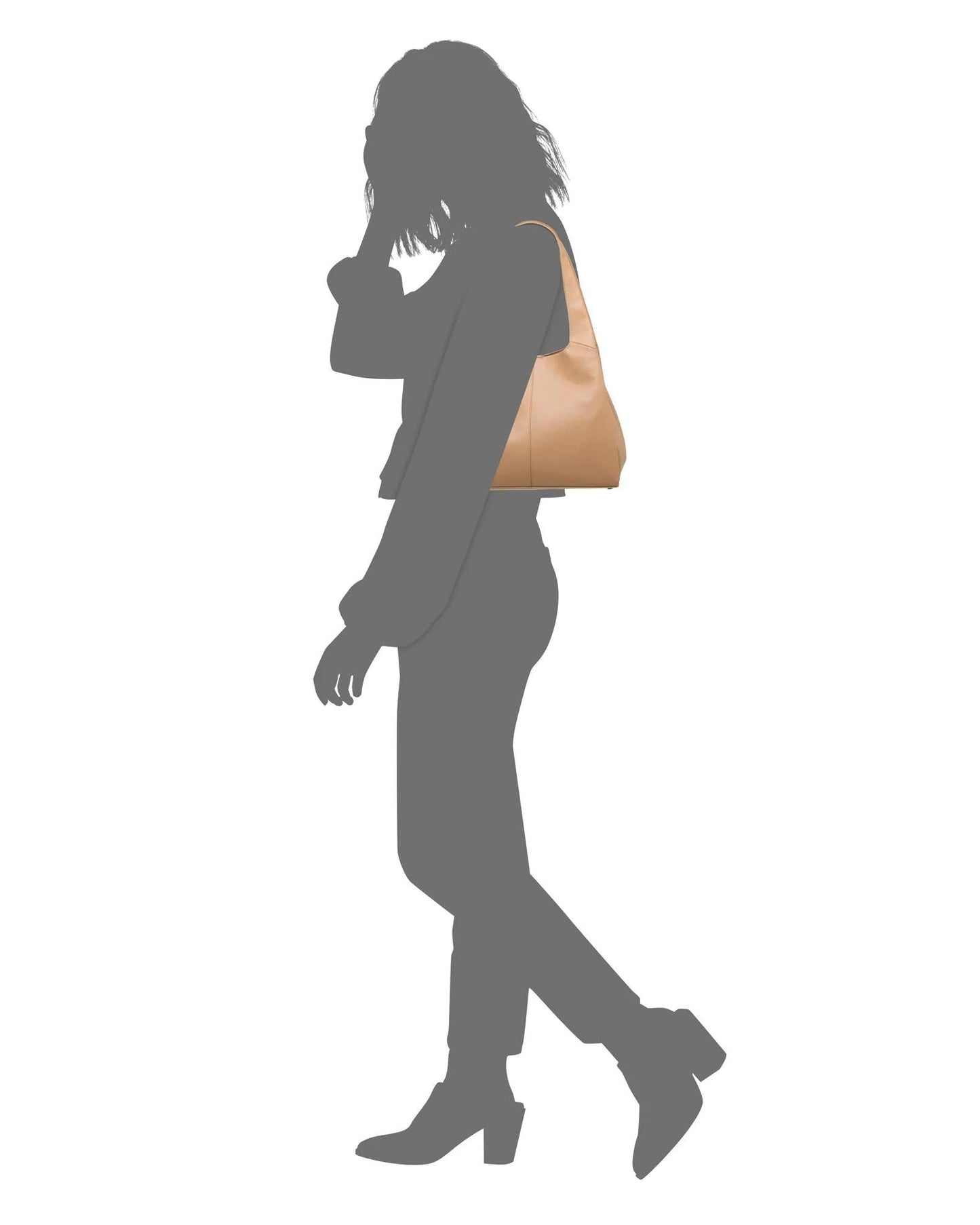 Bolso tote de efecto cuero