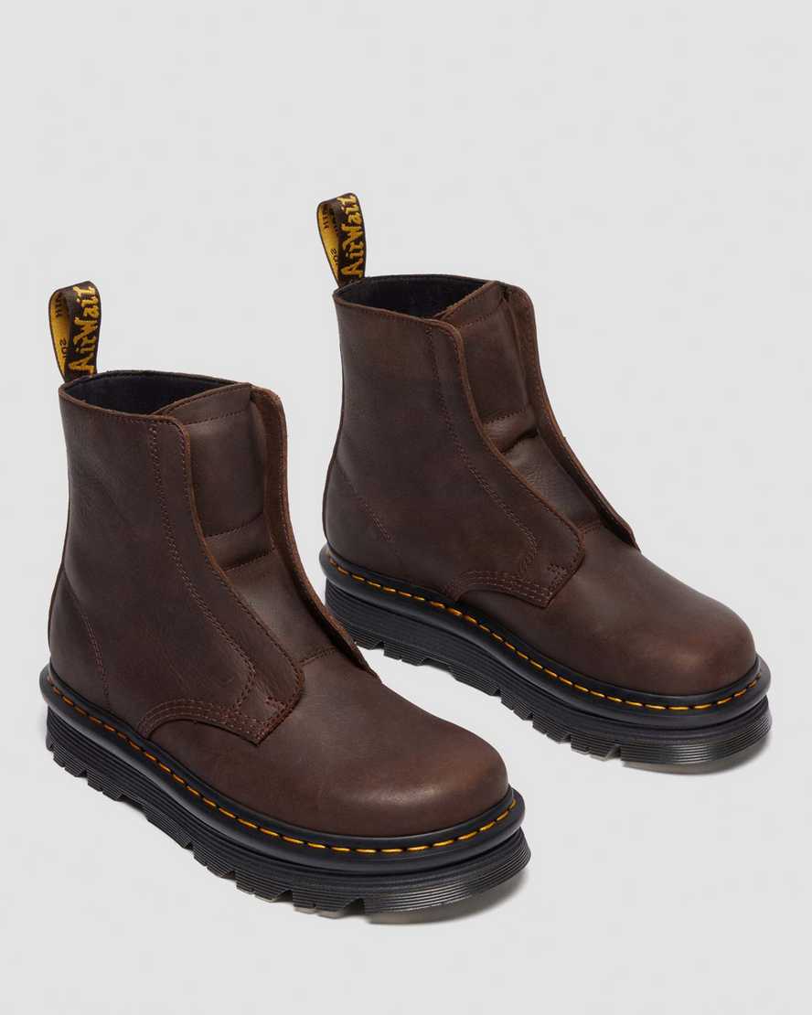 Zapatos de cuero sin cordones