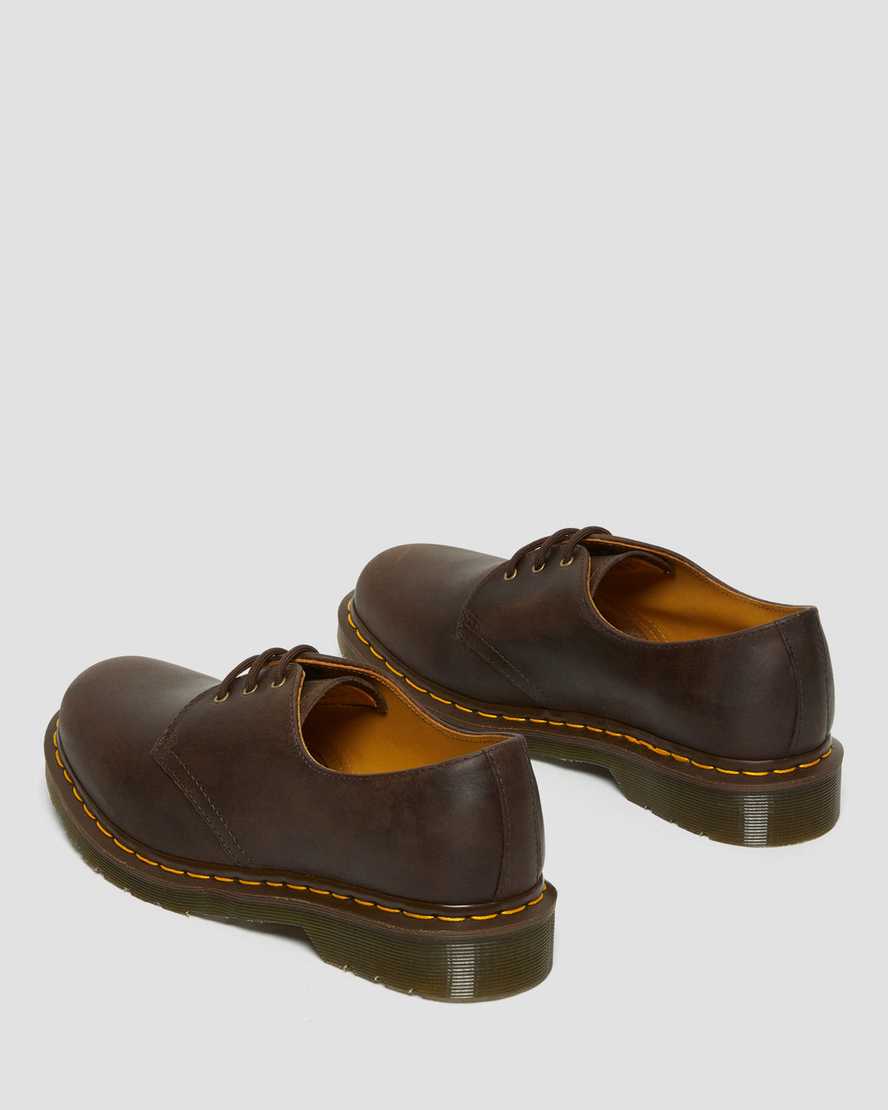 Zapatos de cordones de cuero