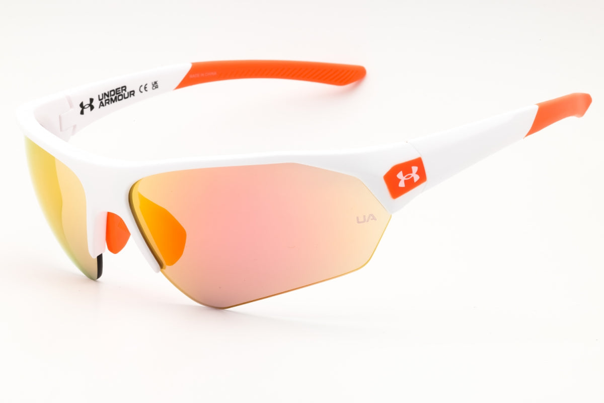Gafas color blanco y azul y naranja