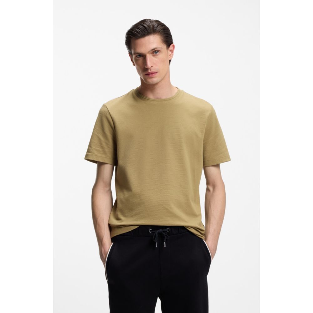 Camiseta de mezcla de algodón