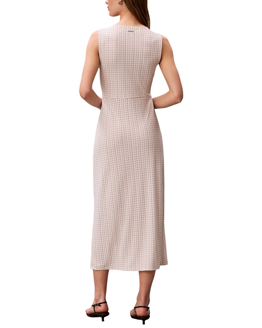 Calvin Klein Maxi Vestido Estampado de Crepé Jersey