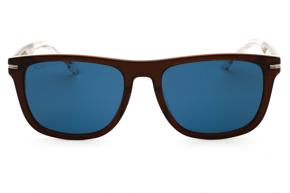 Gafas color azul y café