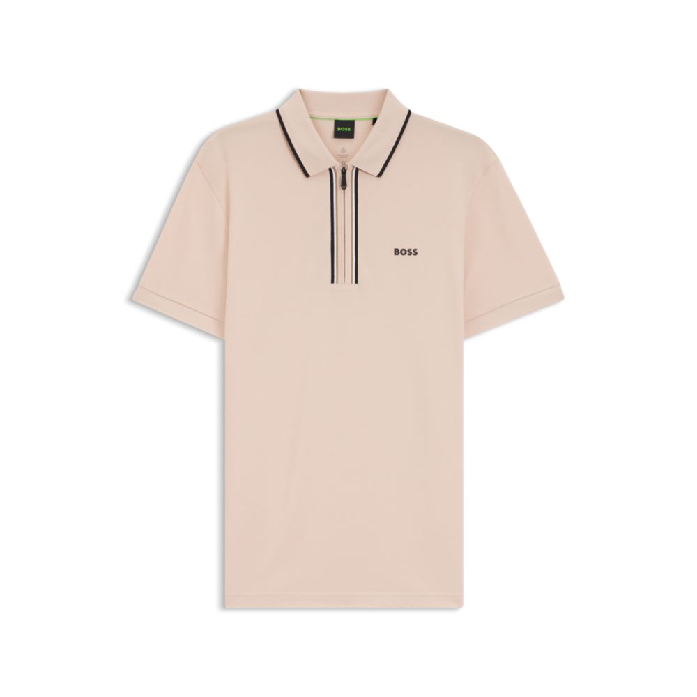 Polo de algodón de corte ajustado