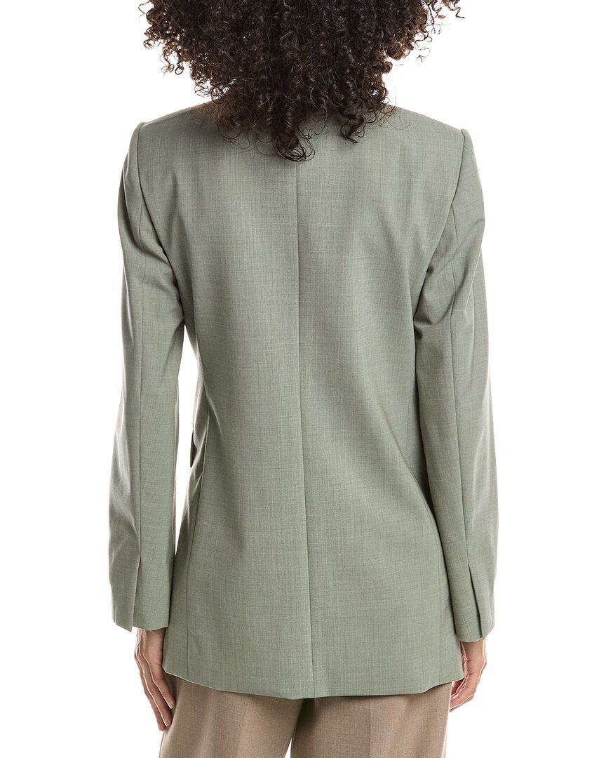 Blazer de mezcla de lana
