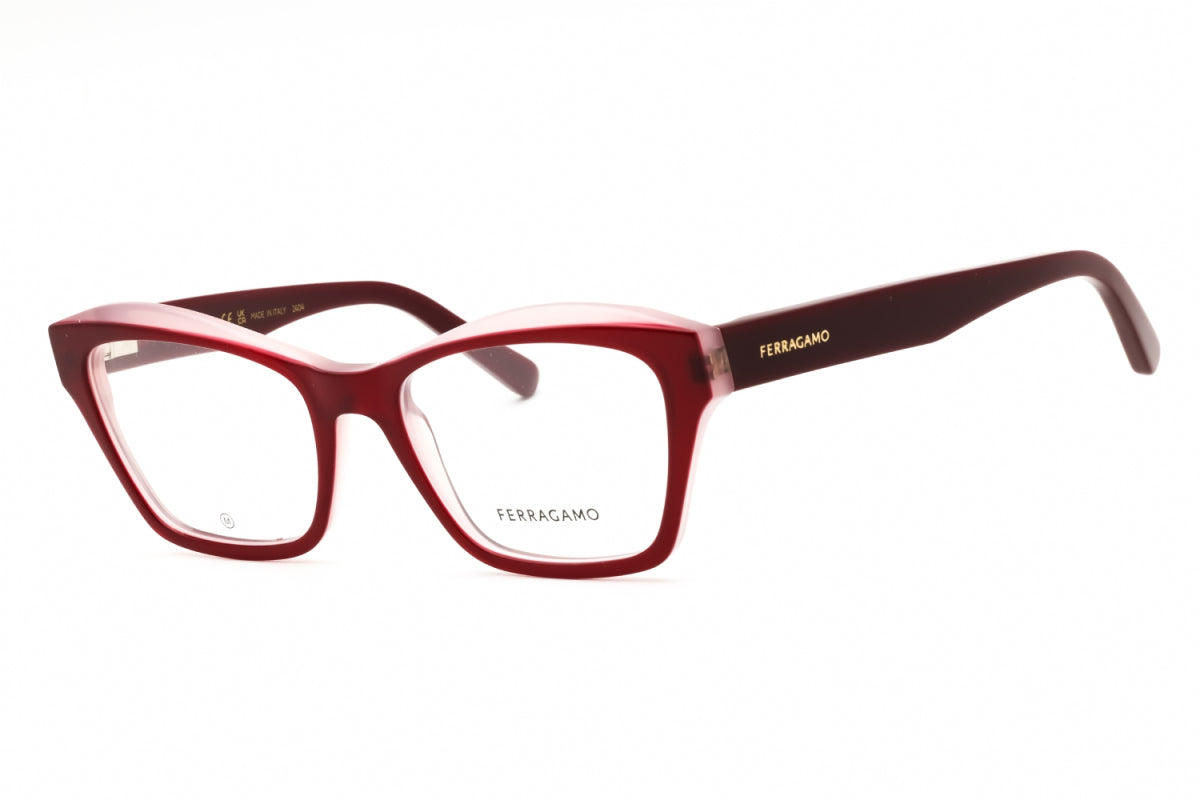 Gafas 53 mm color vinotinto