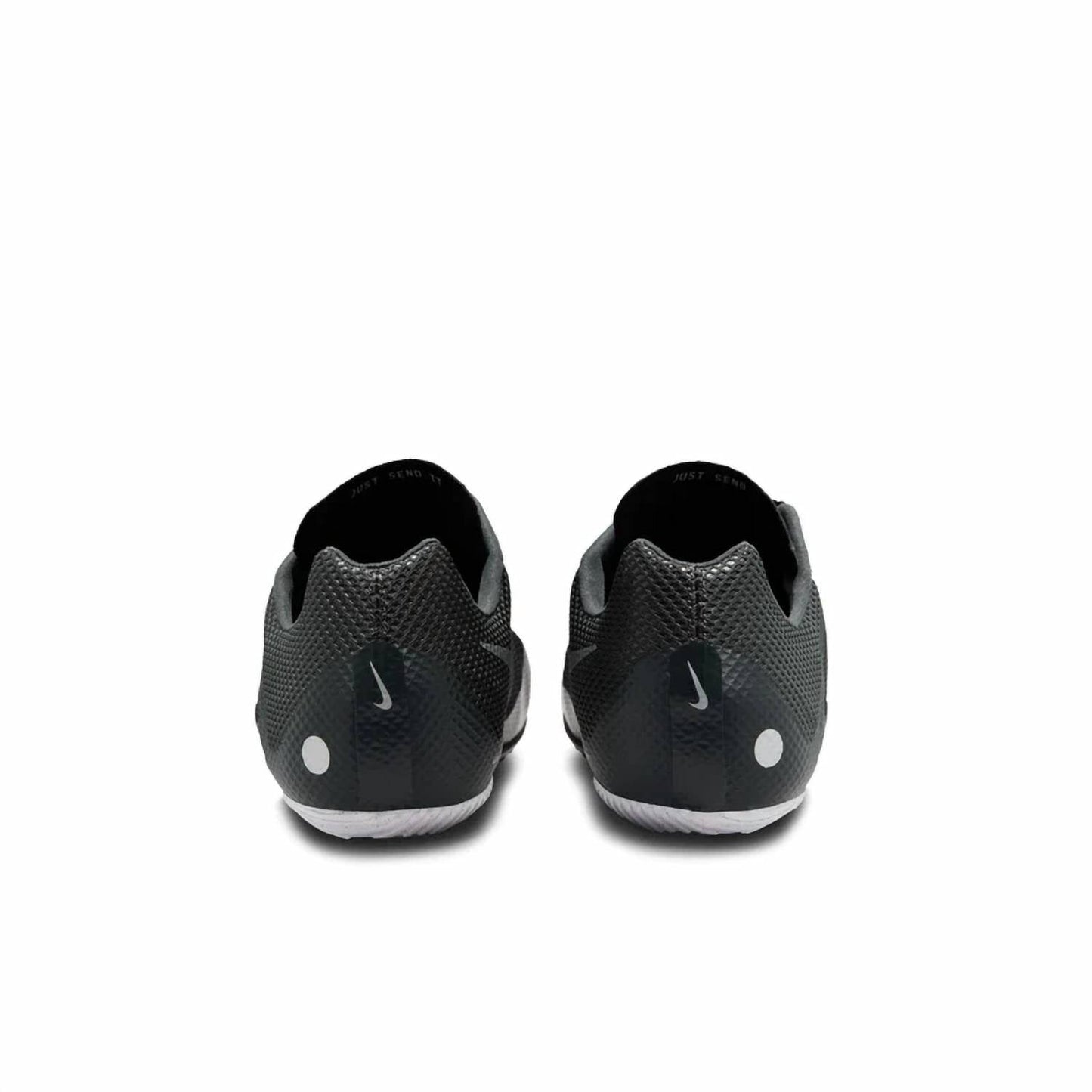 Tenis para correr unisex color negro y plateado