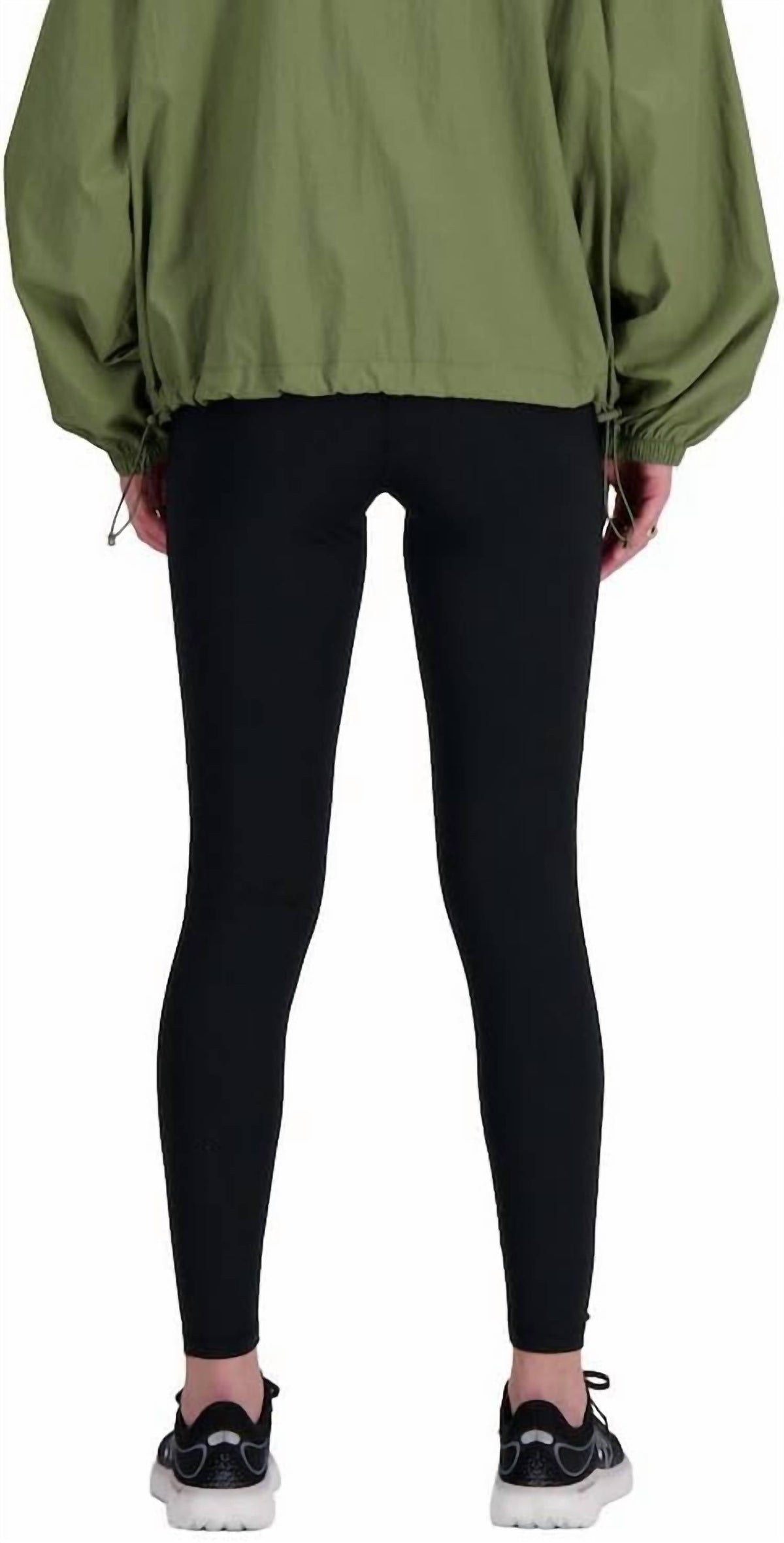 Leggings de tiro alto color negro