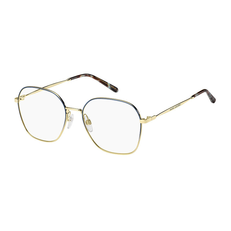 Gafas 56 mm color azul y dorado