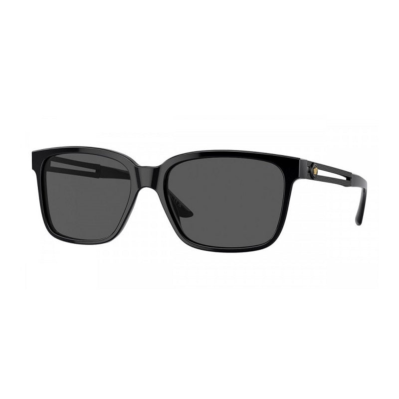 Gafas color gris oscuro y negro