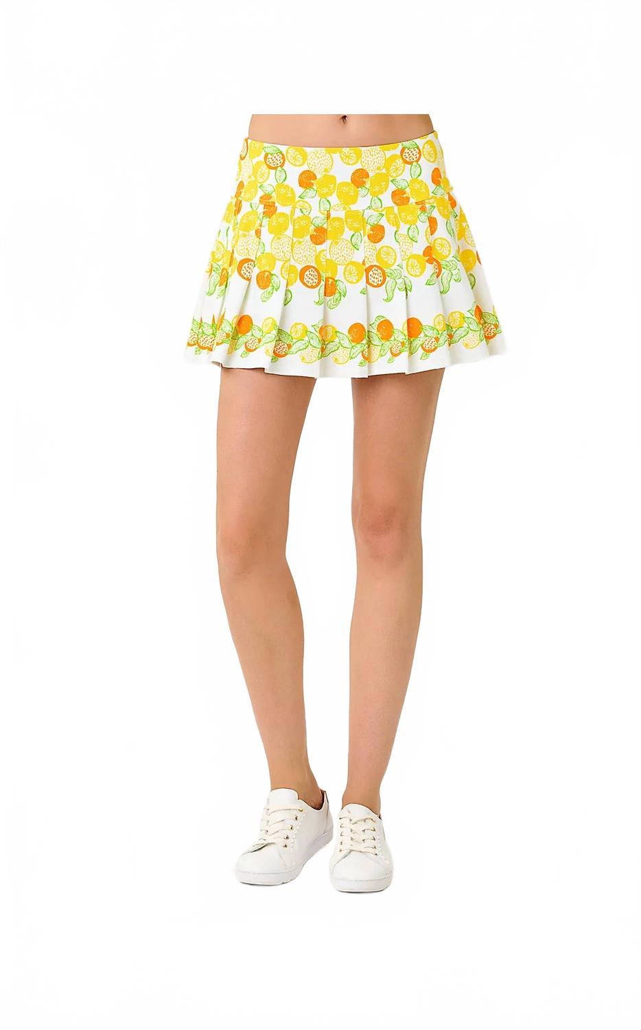 Falda pantalón color blanco