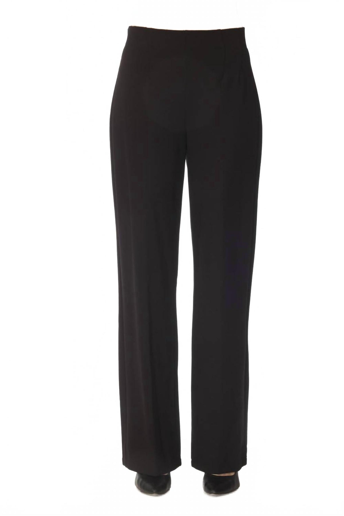 Pantalón de pierna ancha color negro