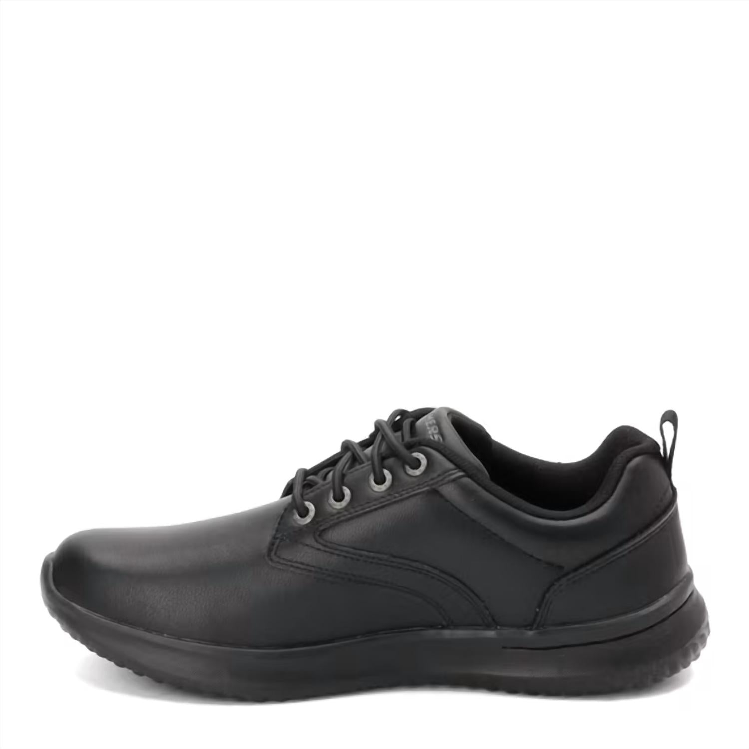 Zapatos de cordones de hombre color negro