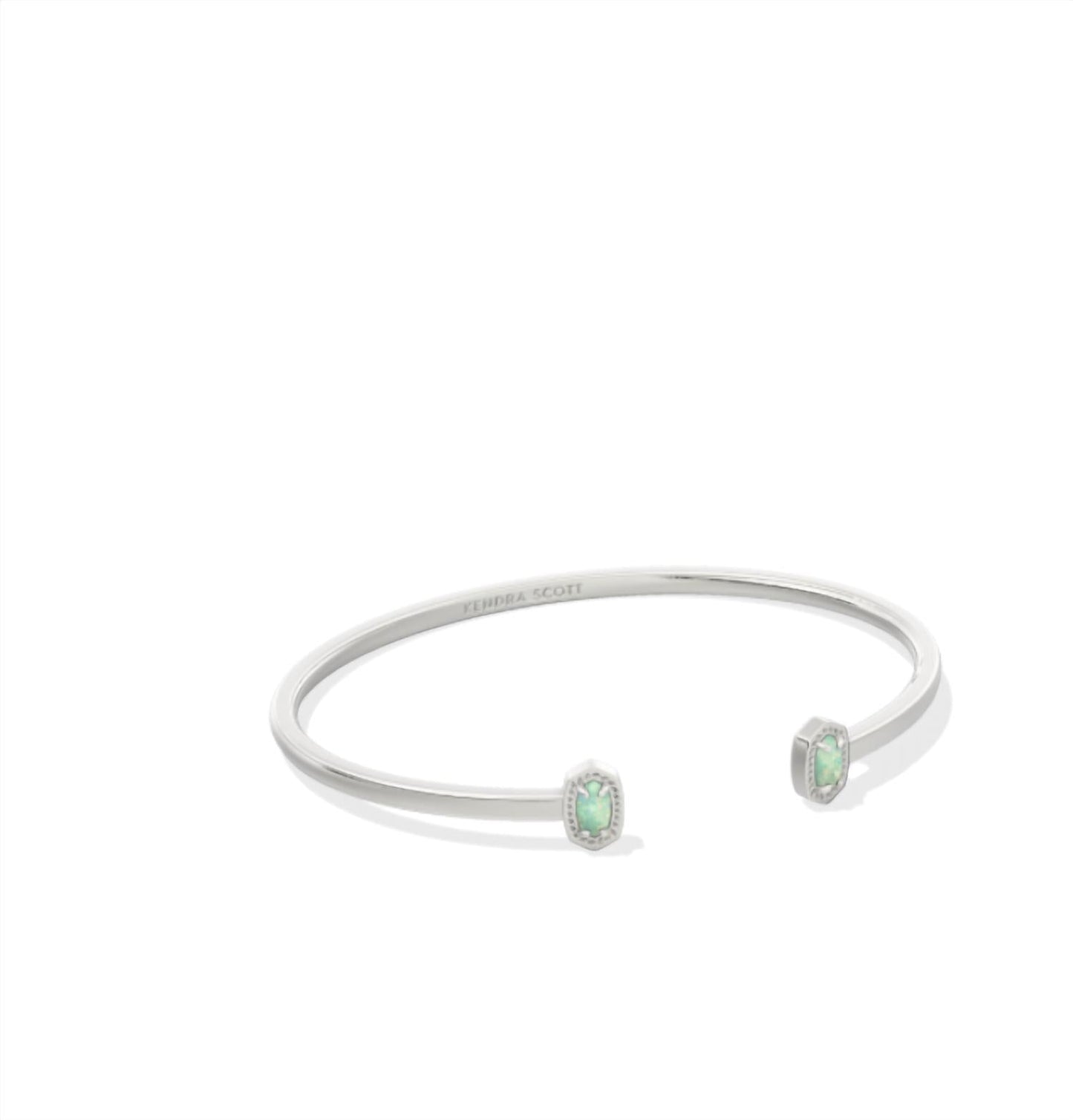 Pulsera de mujer color verde y plateado