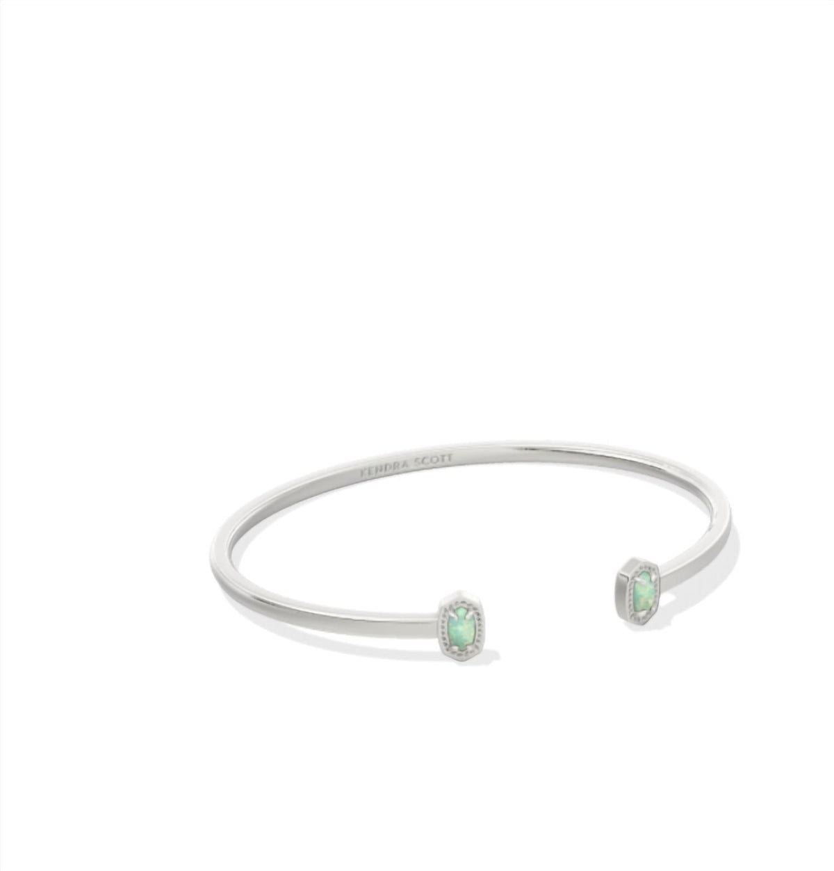 Pulsera de mujer color verde y plateado