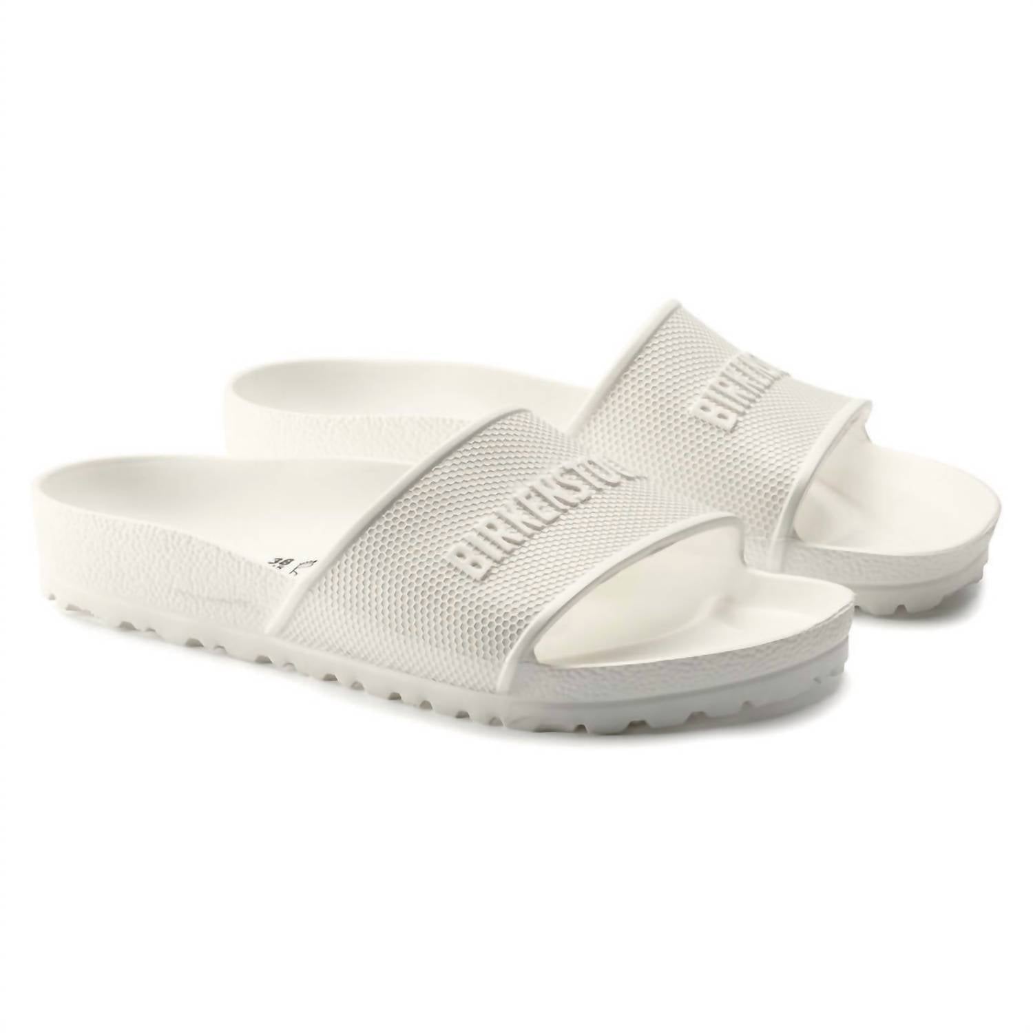 Sandalias de hombre color blanco