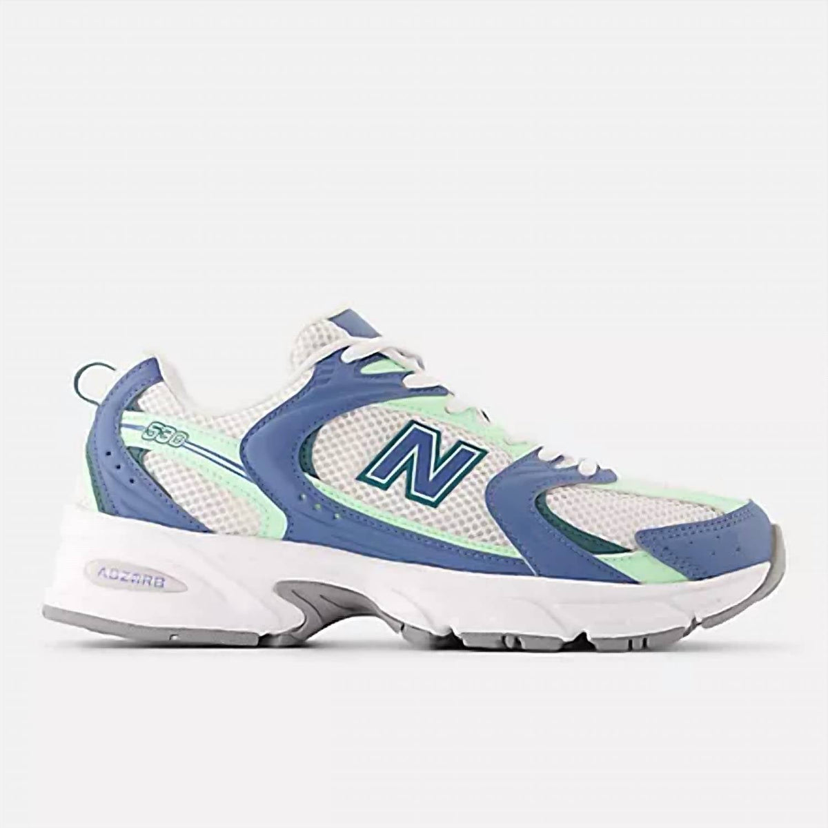 Tenis unisex color azul y verde