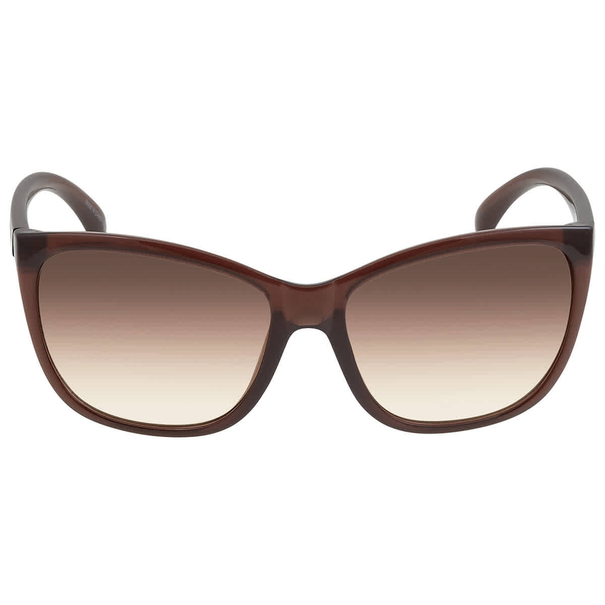 Gafas de sol de mujer de montura cuadrada color café